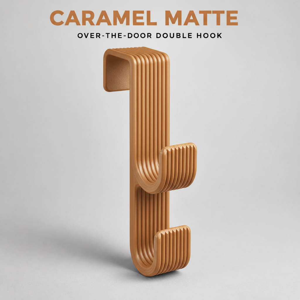 Modern Double Door Hook, Made to Order Over-Door Organizer