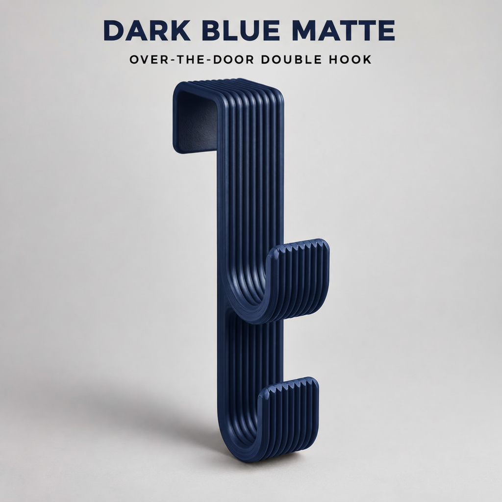 Modern Double Door Hook, Made to Order Over-Door Organizer