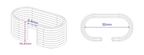 3 Pack Cable Organizers | Minimalist Cord Wraps for Charging Cables