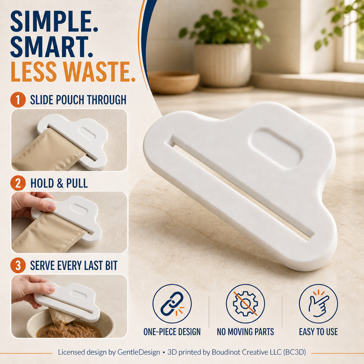 Pet Food Pouch Squeezer – Get Every Last Bit