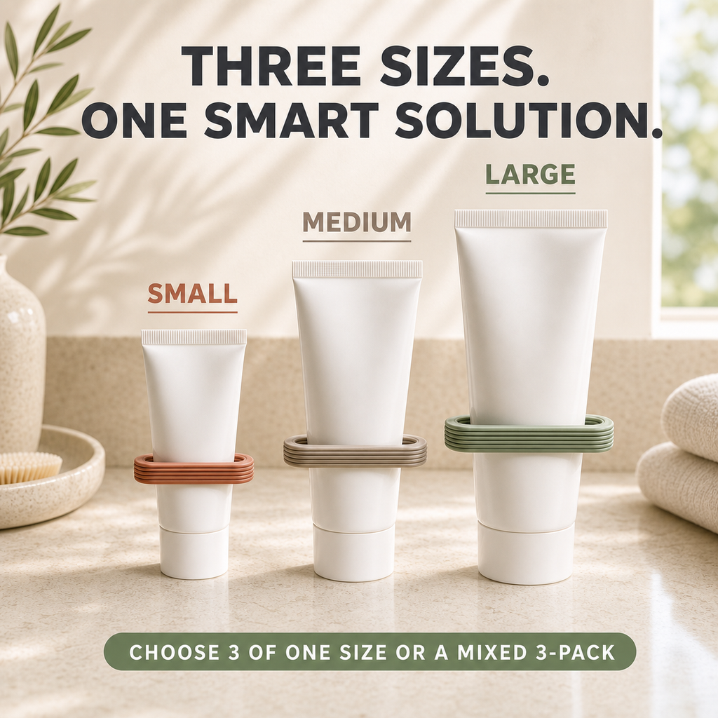 3-Pack Toothpaste & Cream Tube Squeezers