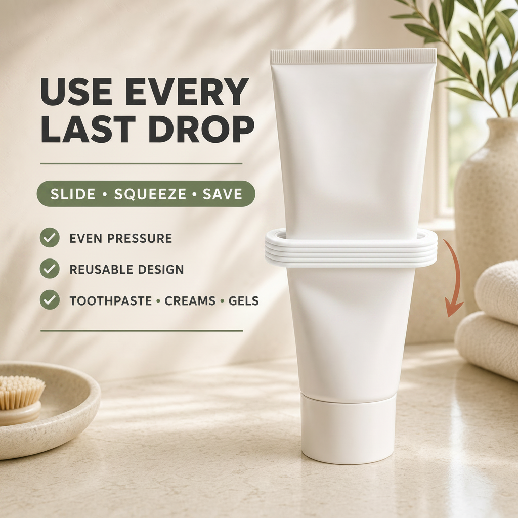 3-Pack Toothpaste & Cream Tube Squeezers