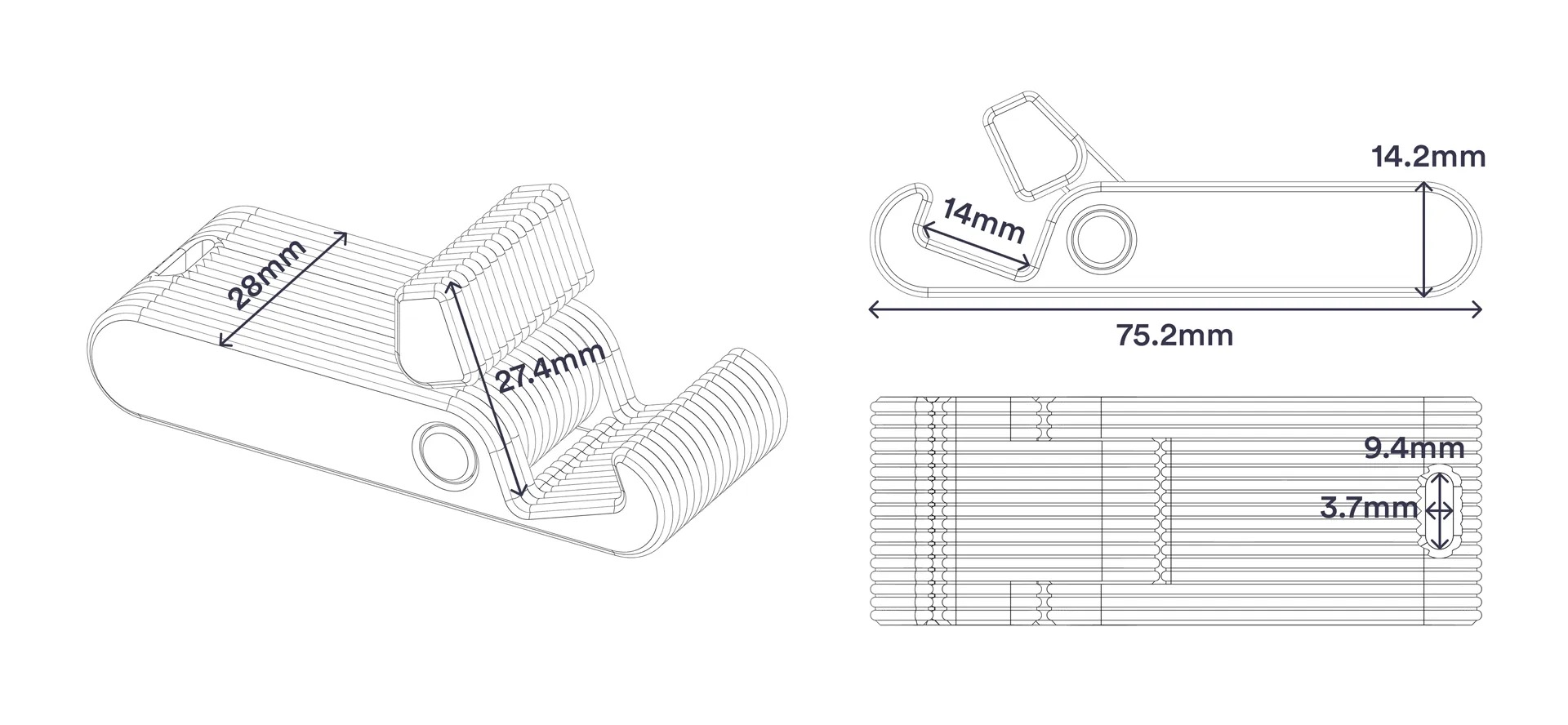 Foldable Small Smartphone Stand | Pocket Stand