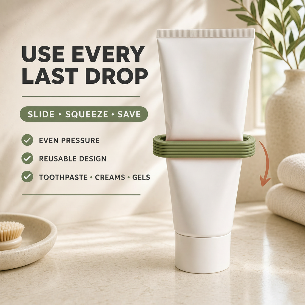 3-Pack Toothpaste & Cream Tube Squeezers