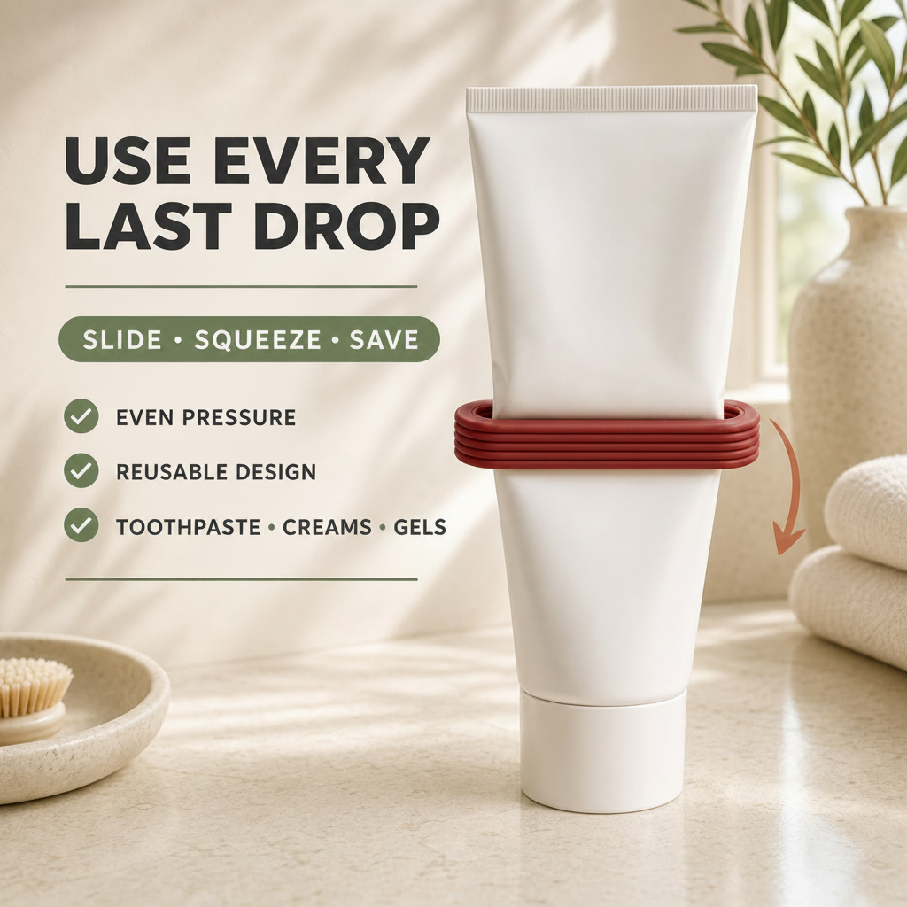 3-Pack Toothpaste & Cream Tube Squeezers