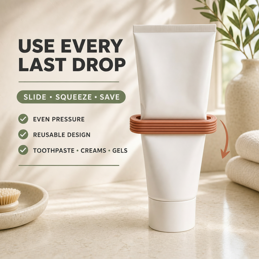 3-Pack Toothpaste & Cream Tube Squeezers