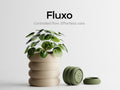 Fluxo Modular Planter with Drainage | 3D Printed Twist-Lock Planter | Modern Indoor Plant Pot