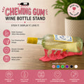 Chewing Gum Wine Bottle Stand – Funny Wine Holder