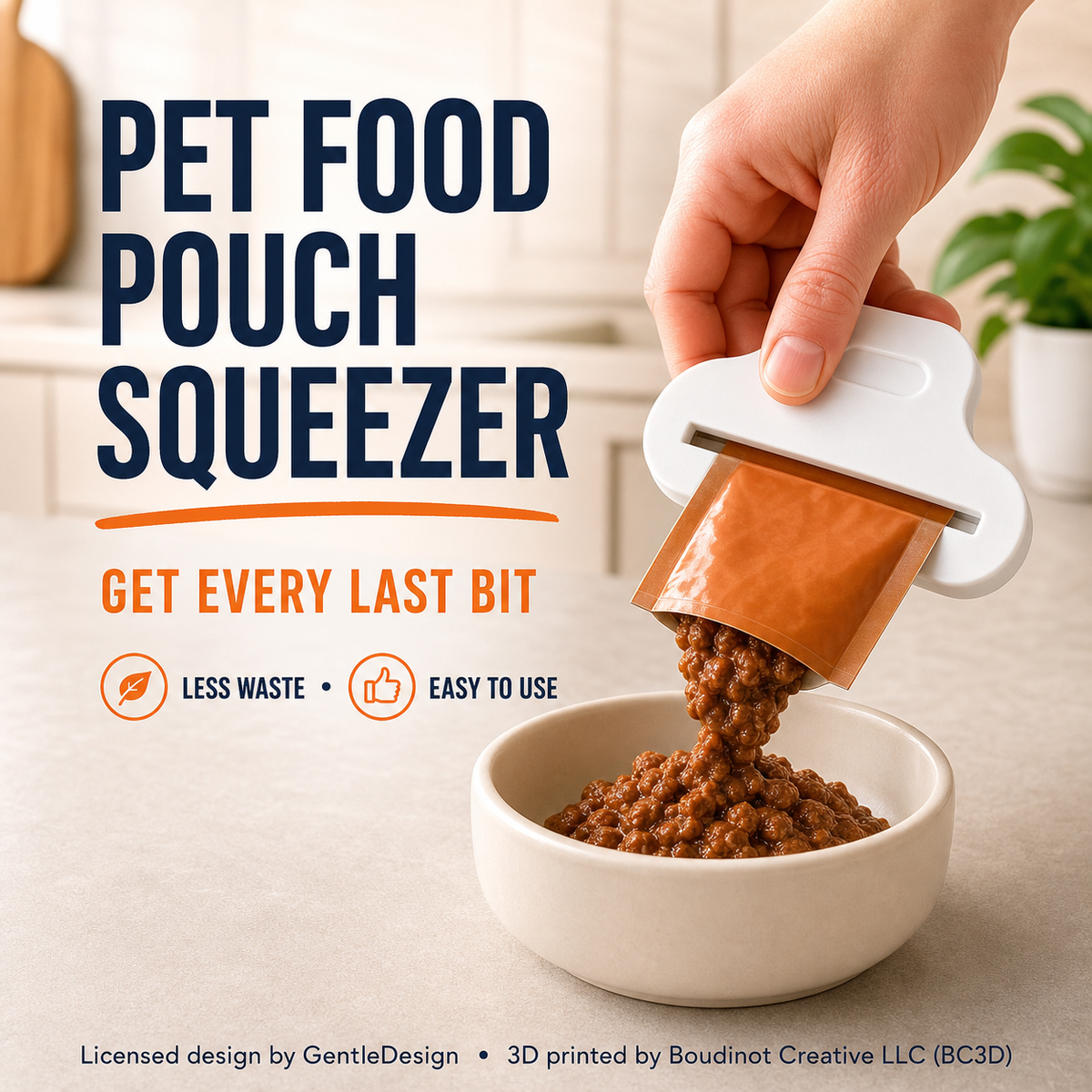 Pet Food Pouch Squeezer – Get Every Last Bit