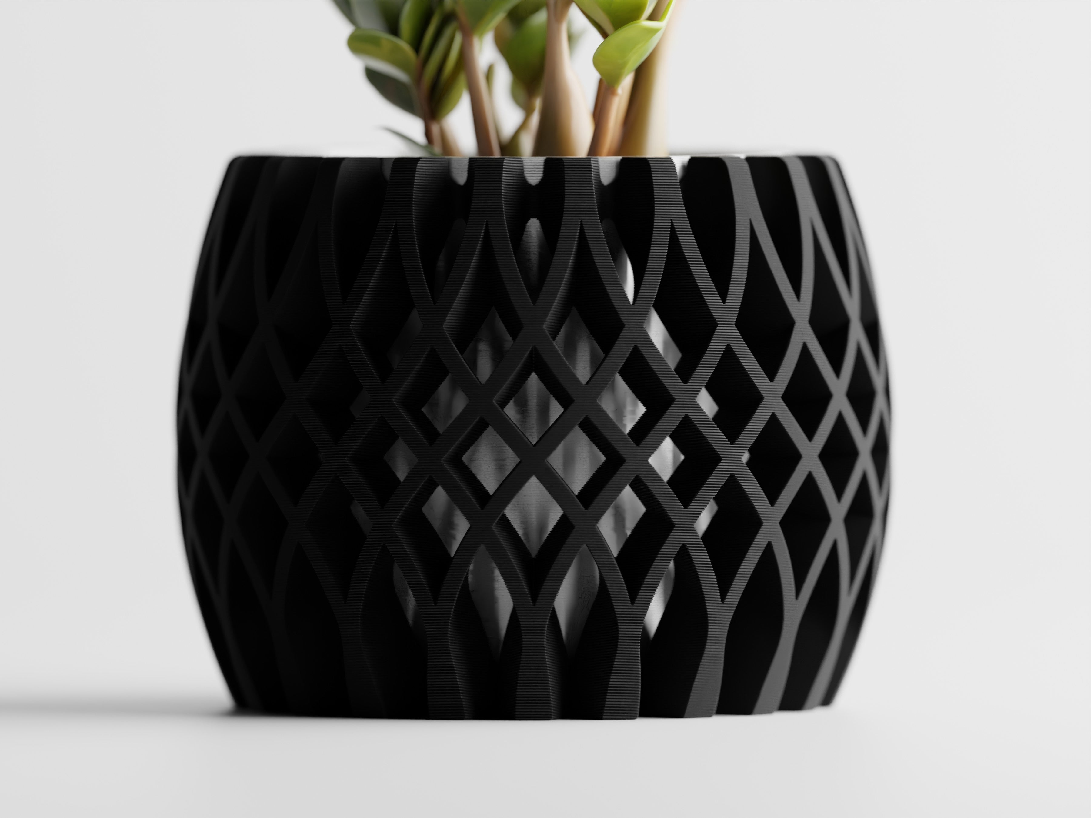 Interweave Planter – Two Part 3D Printed Modern Planter