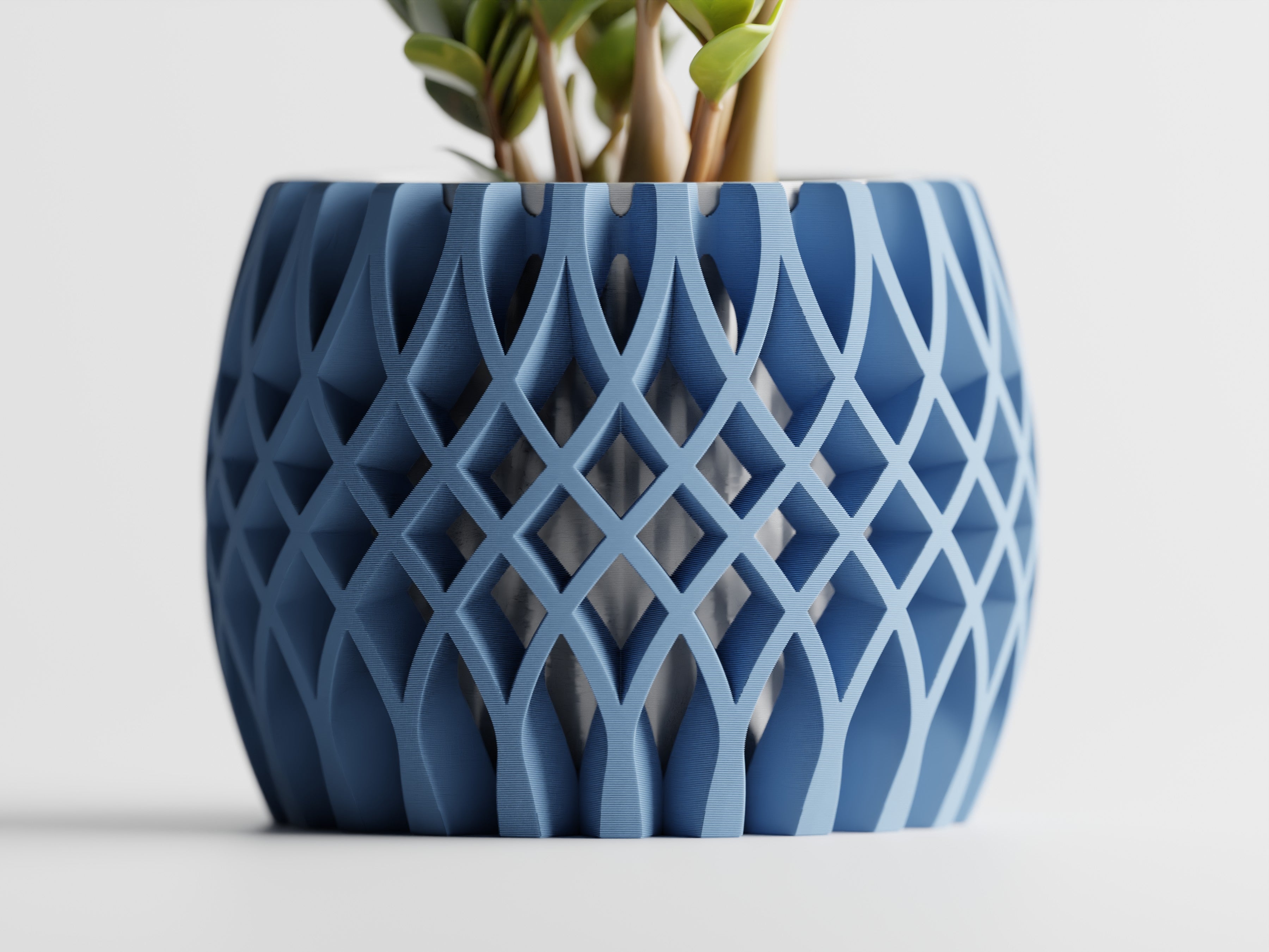 Interweave Planter – Two Part 3D Printed Modern Planter