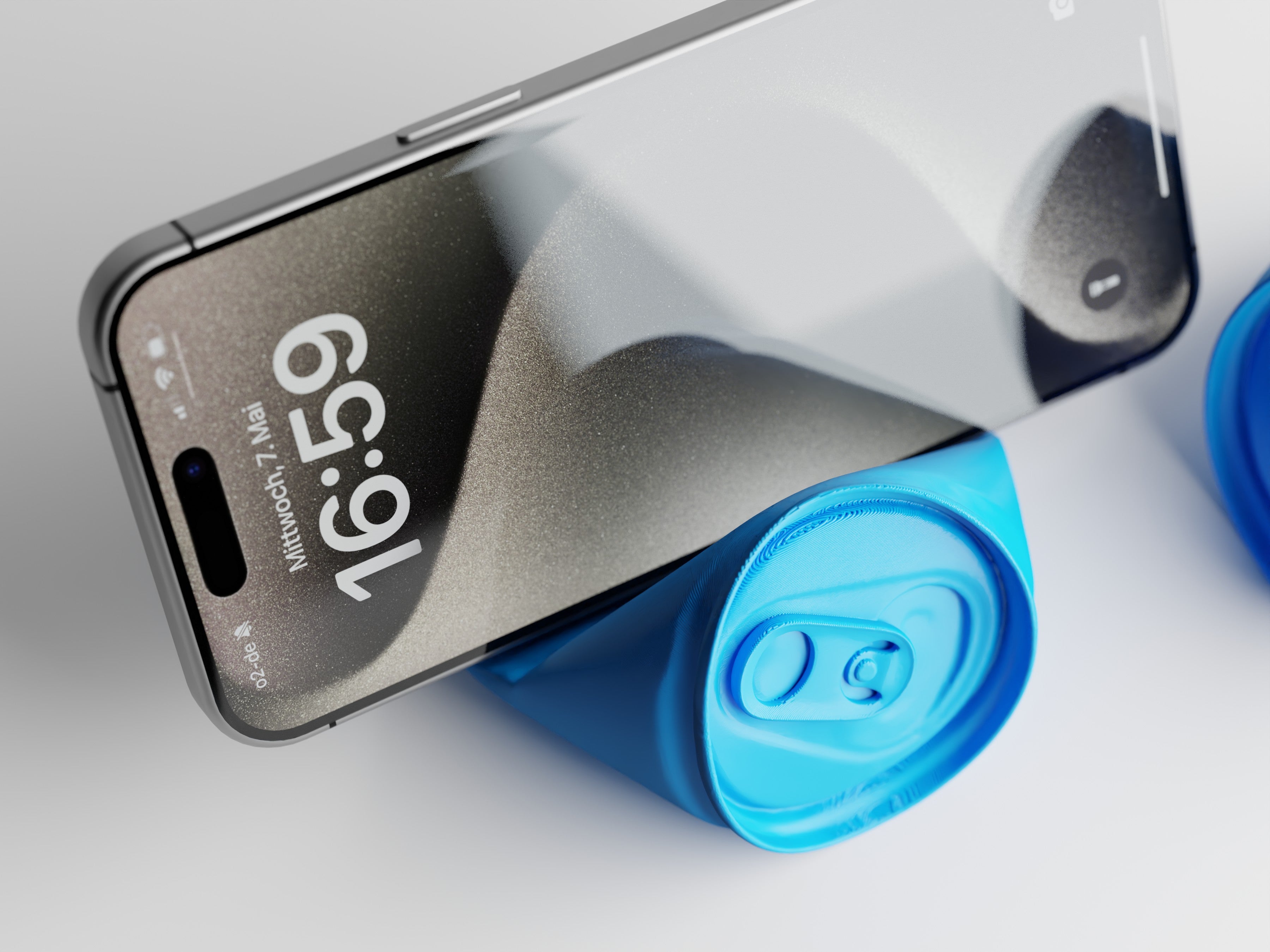 Soda Can Phone Stand