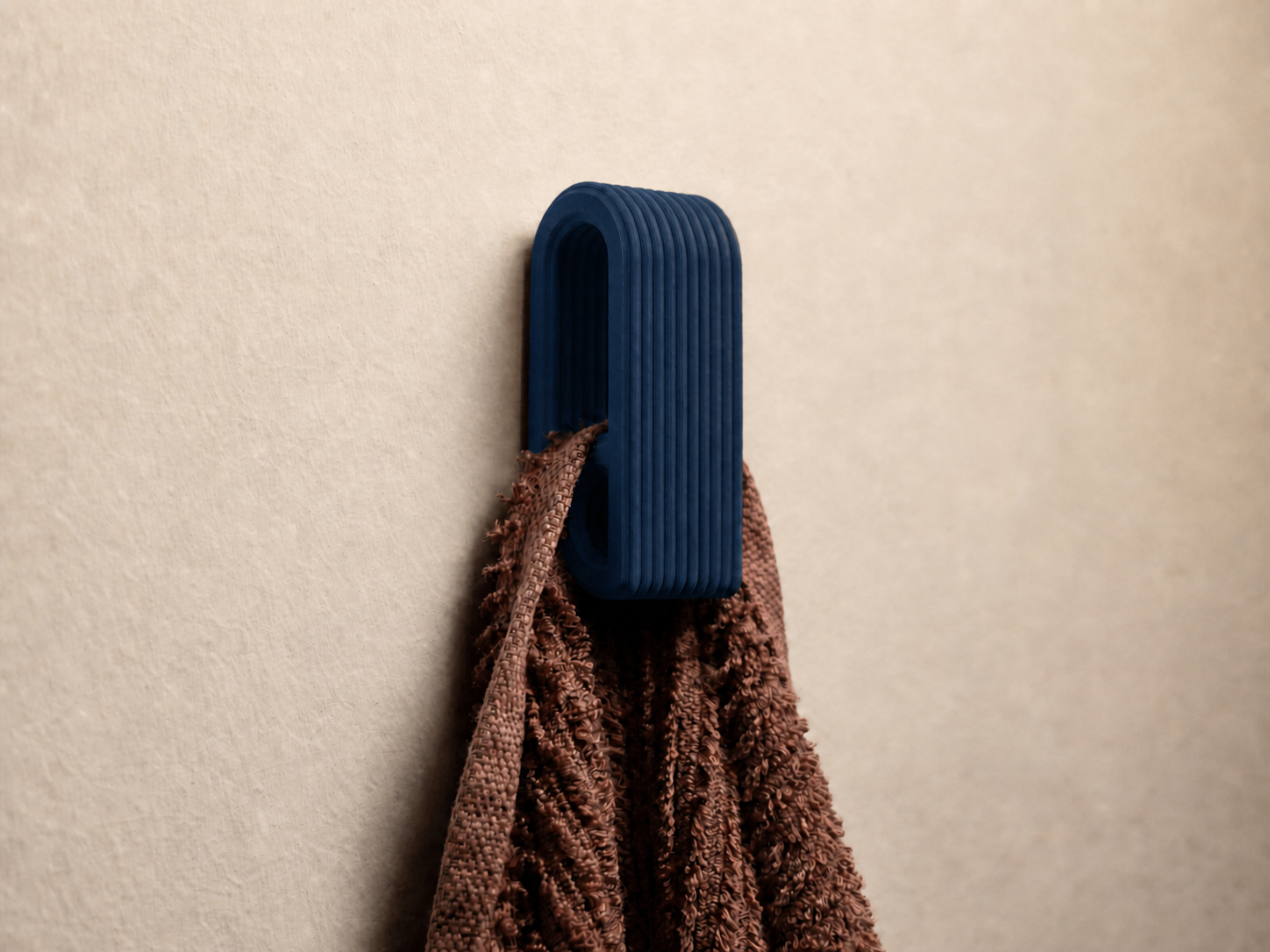 Pressure-Locked Towel Hanger | Auto-Locking Wall Towel Holder