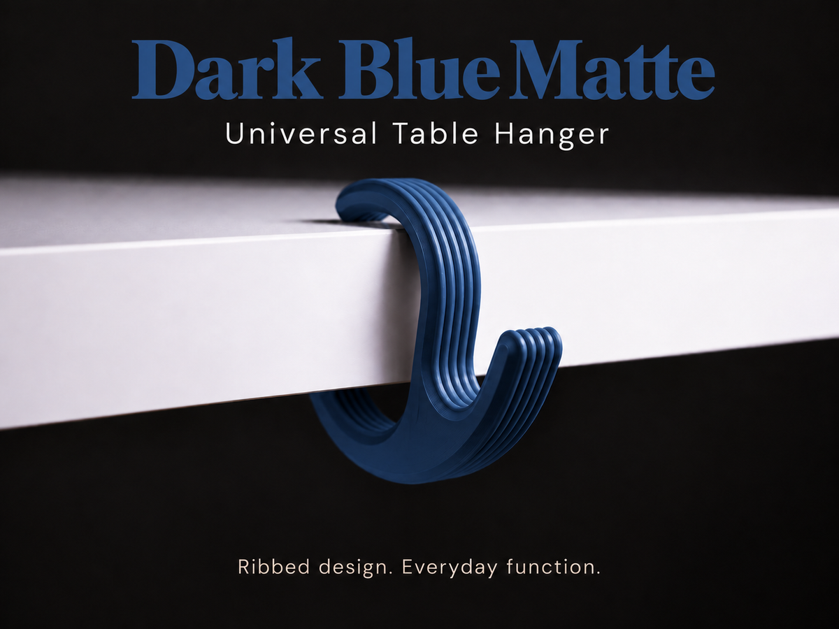 Universal Bag Hanger for Table or Desk | Purse, Backpack & Tote Hook ~ Regular or Longer