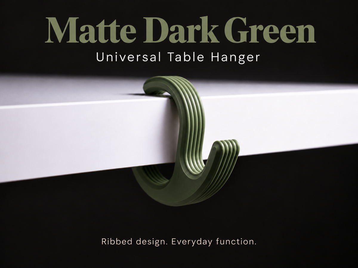 Universal Bag Hanger for Table or Desk | Purse, Backpack & Tote Hook ~ Regular or Longer