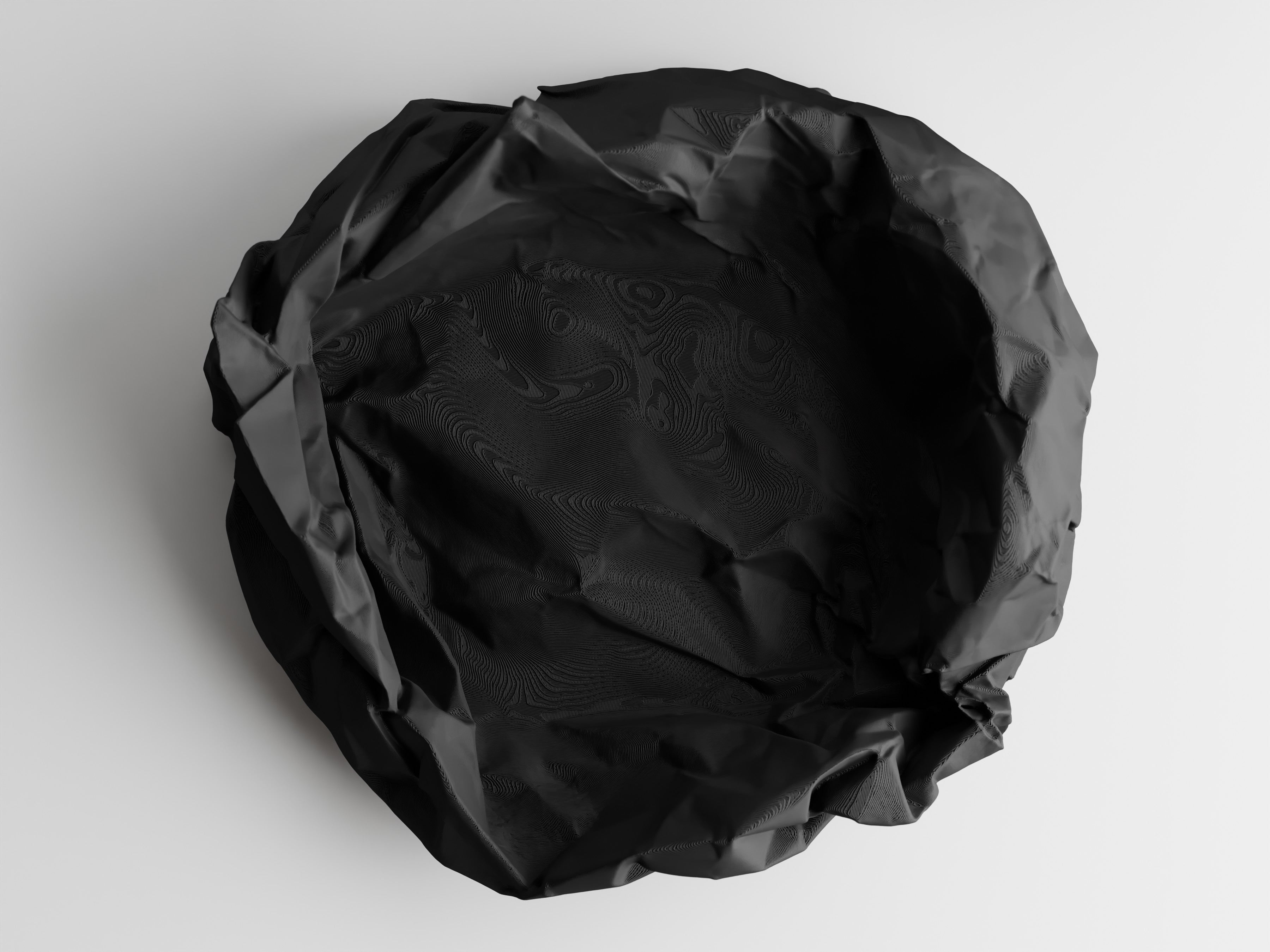 Crumpled Paper Bowl