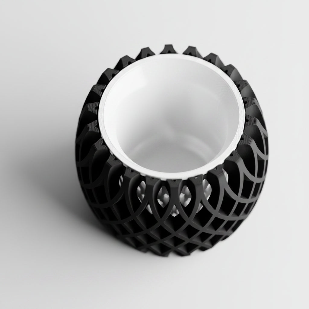 Interweave Planter – Two Part 3D Printed Modern Planter