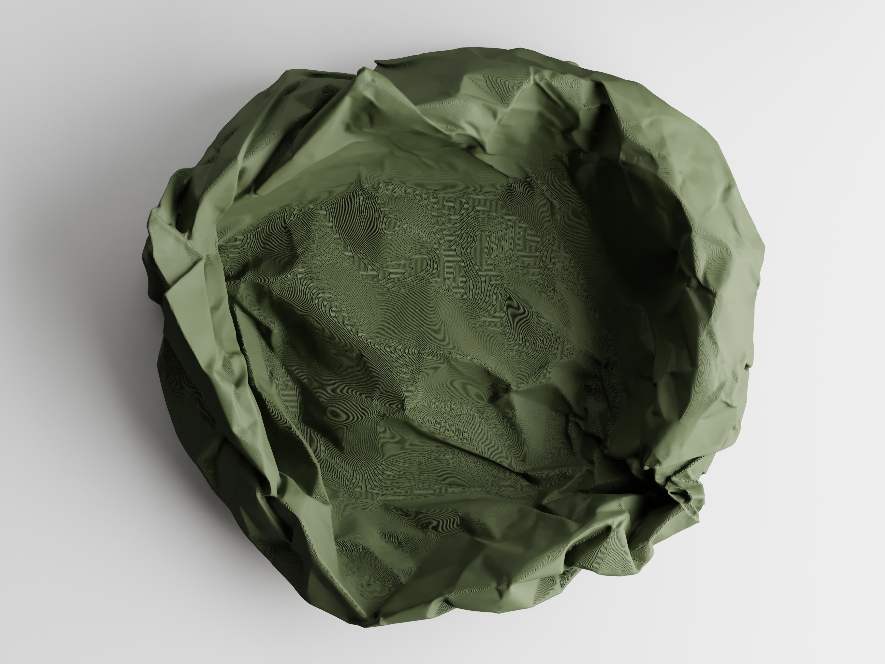 Crumpled Paper Bowl