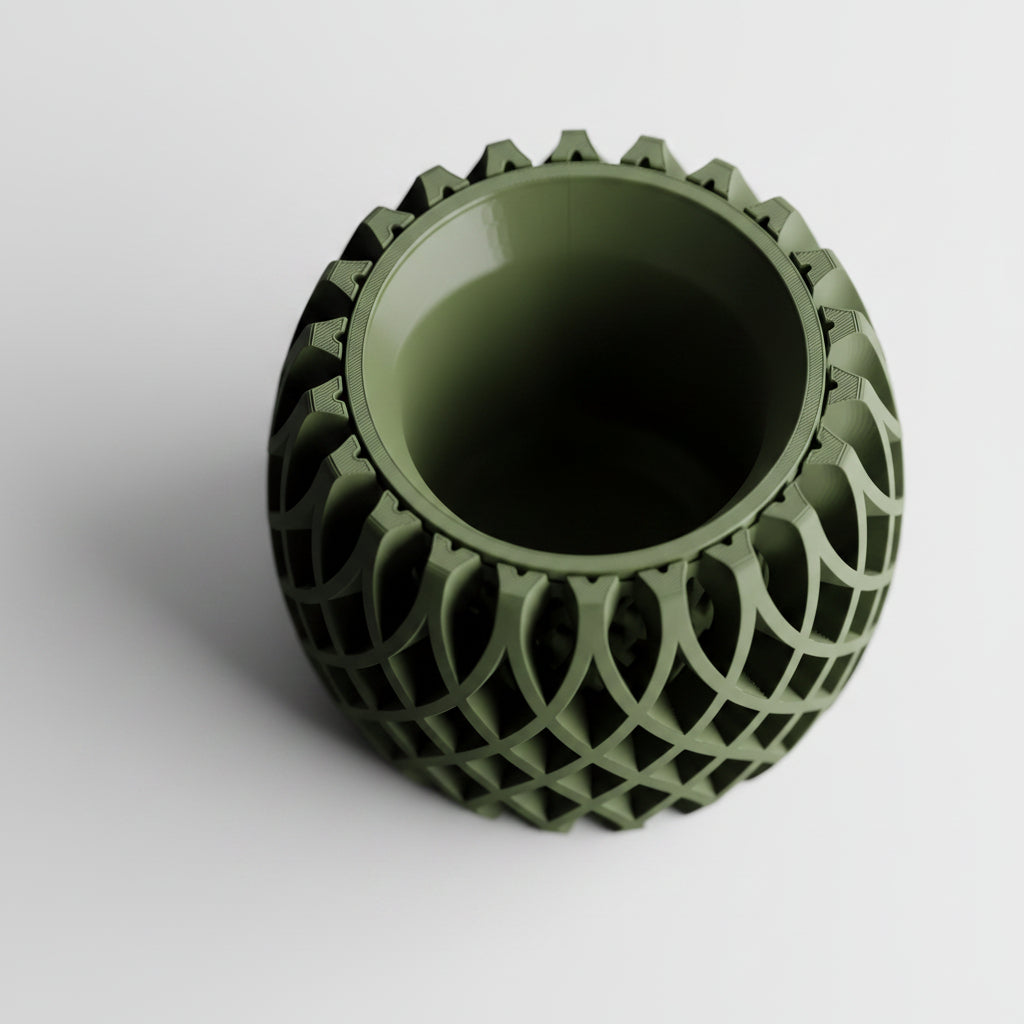 Interweave Planter – Two Part 3D Printed Modern Planter