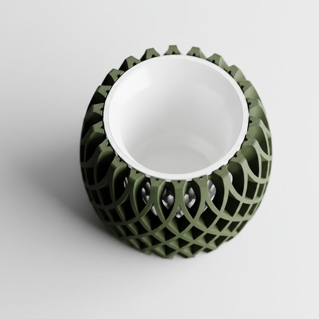 Interweave Planter – Two Part 3D Printed Modern Planter