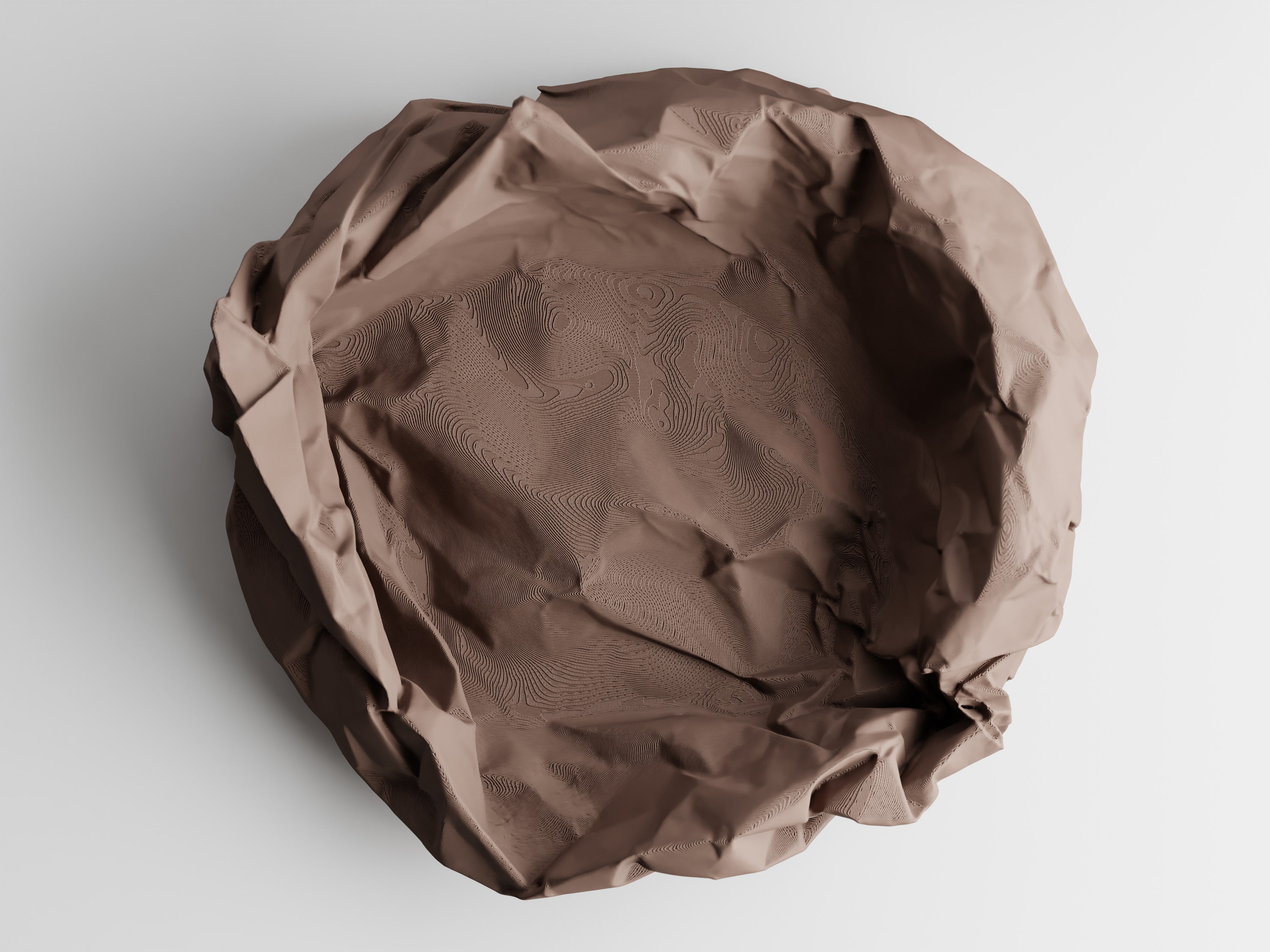 Crumpled Paper Bowl
