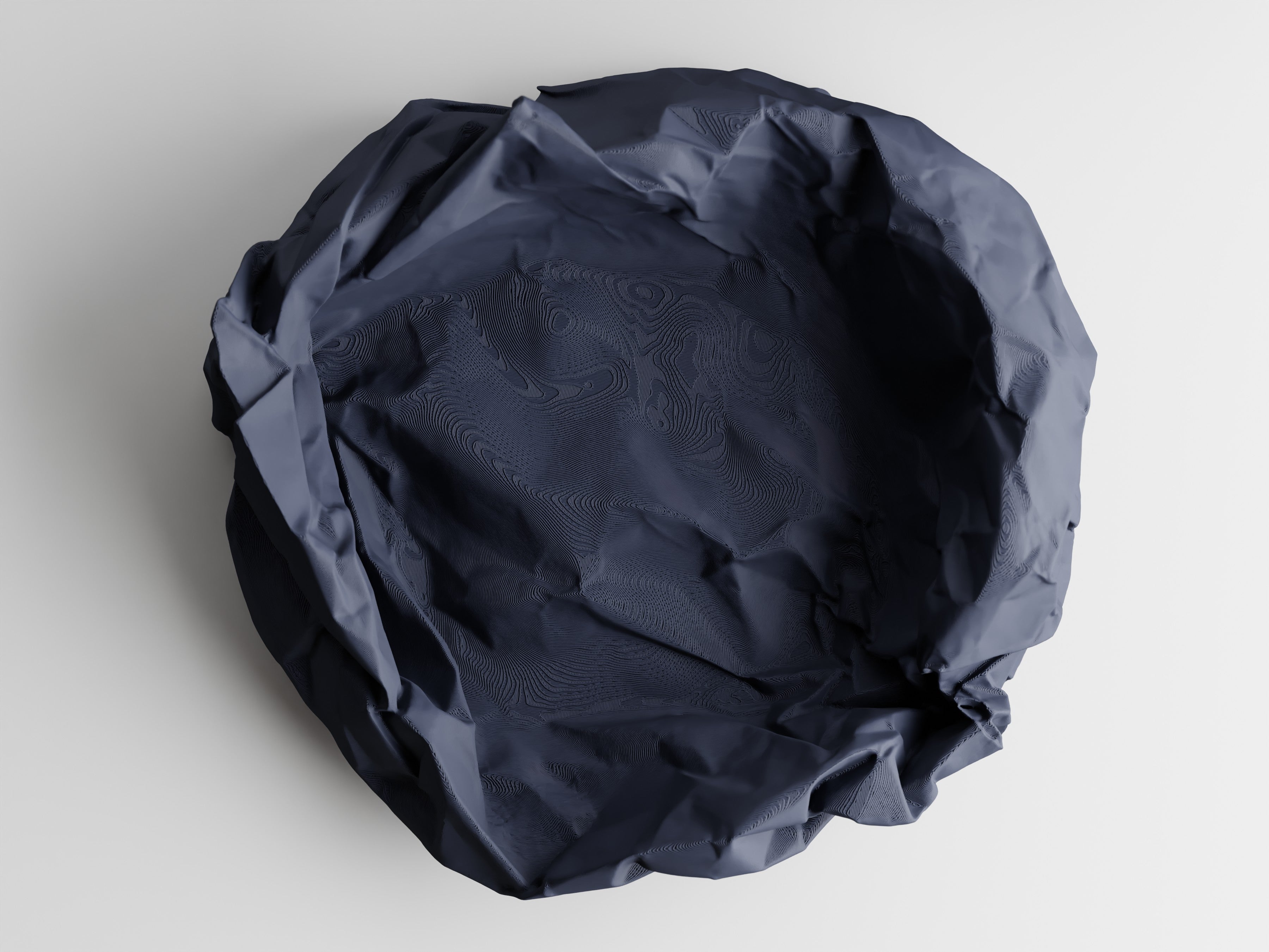 Crumpled Paper Bowl