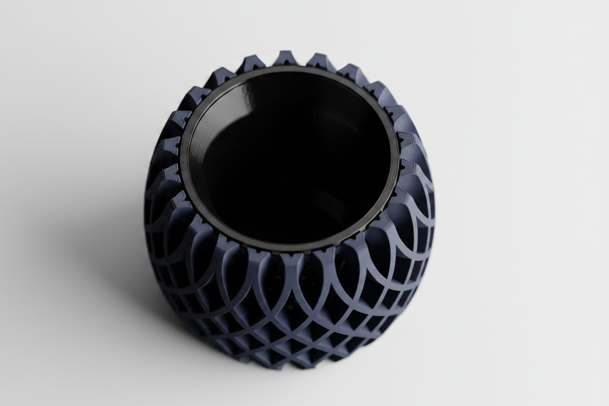 Interweave Planter – Two Part 3D Printed Modern Planter