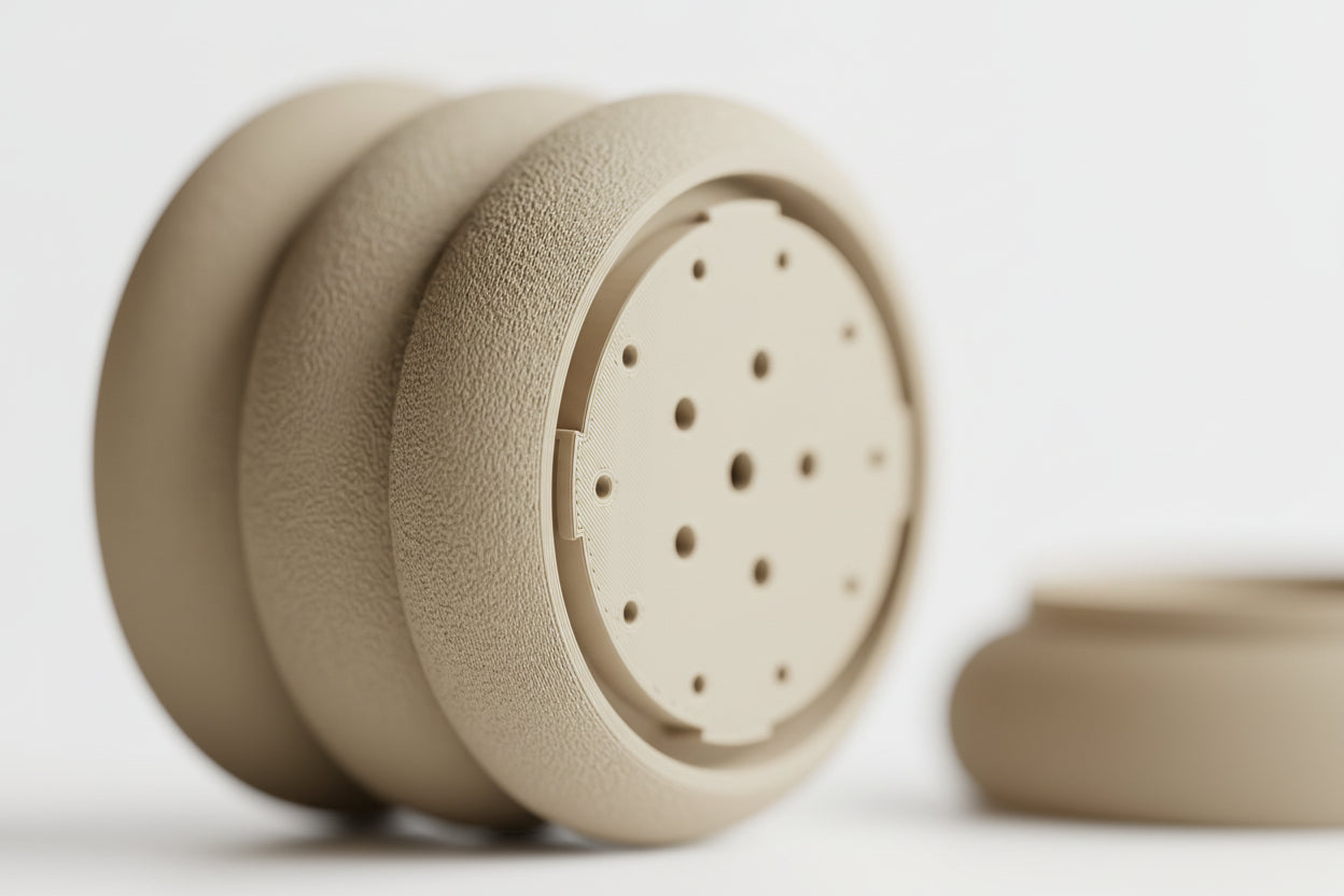 Fluxo Modular Planter with Drainage | 3D Printed Twist-Lock Planter | Modern Indoor Plant Pot