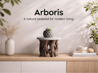 Arboris 3D Printed Plant Stand, Modular Planter Pedestal
