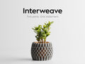 Interweave Planter – Two Part 3D Printed Modern Planter