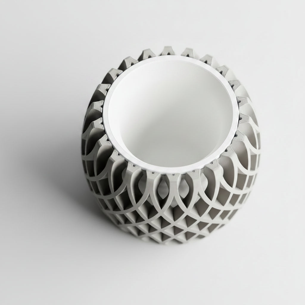 Interweave Planter – Two Part 3D Printed Modern Planter