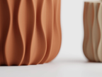 Modu Modern Planter | Elegant 3D Printed Planter for Houseplants & Herbs