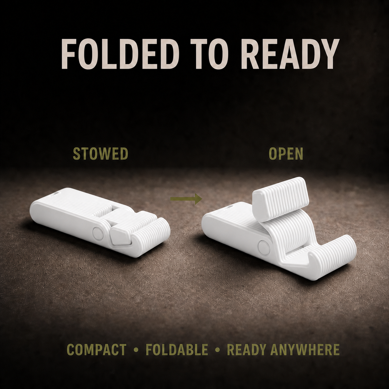 Foldable Small Smartphone Stand | Pocket Stand