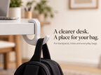 Universal Bag Hanger for Table or Desk | Purse, Backpack & Tote Hook ~ Regular or Longer