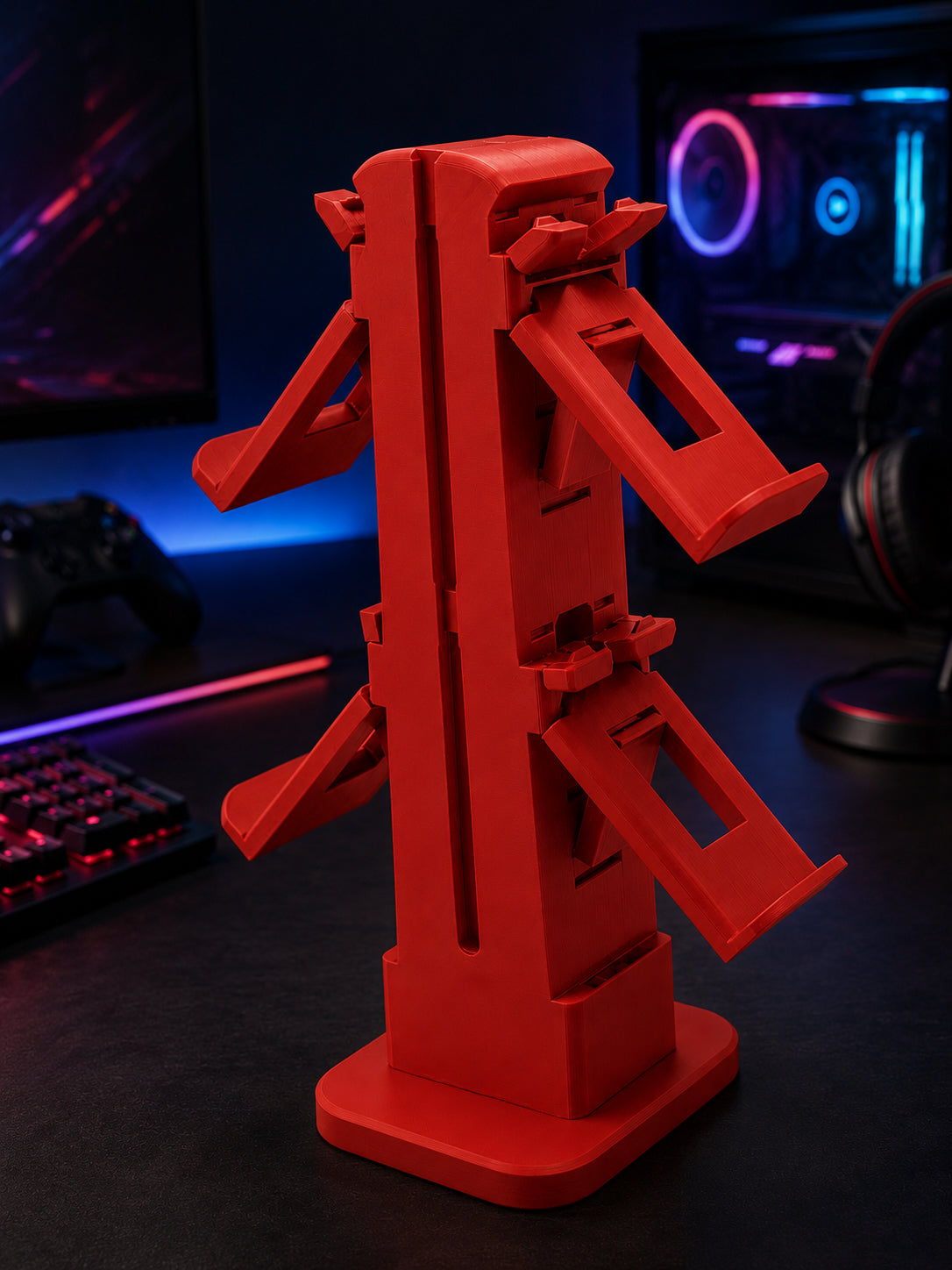 Gaming Tower Gen 2 Controller & Headset Organizer