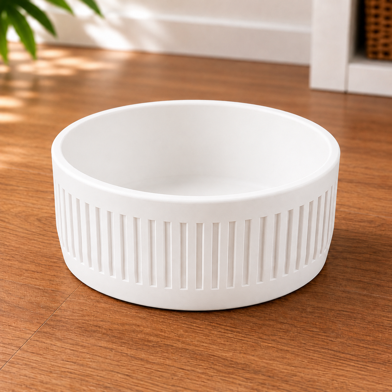 Modern Pet Bowl with Stand | Food-Safe PLA Pure Dog & Cat Bowl