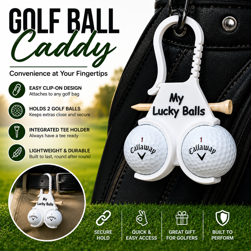 My Lucky Balls - Golf Ball Caddy