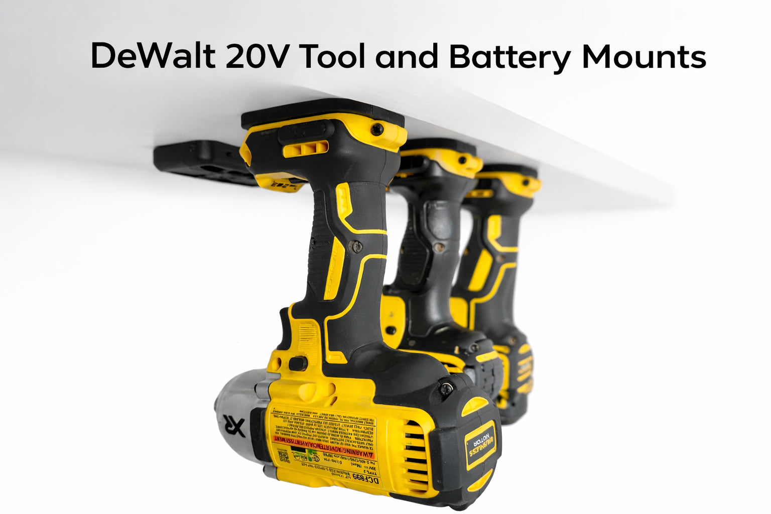 DeWalt 20V Tool & Battery Mounts