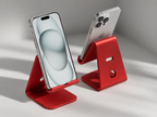 Minimalist Phone Stand – Slim & Wide Options, Charging Cable Slot