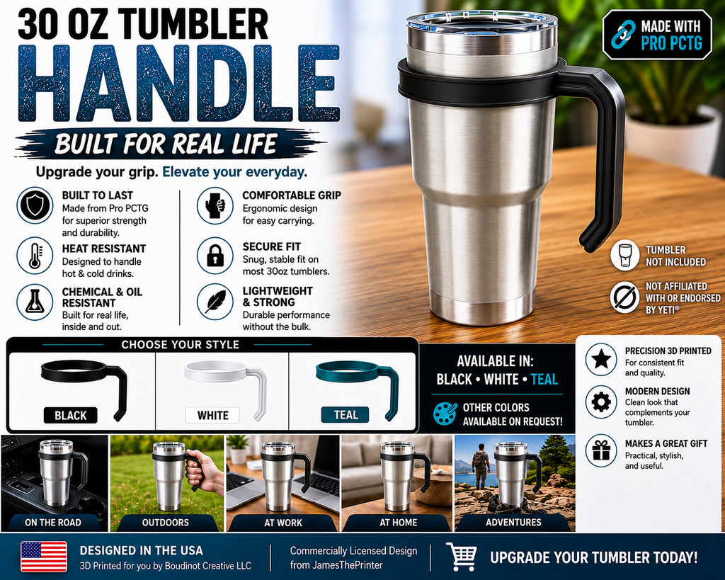 30 oz Tumbler Handle