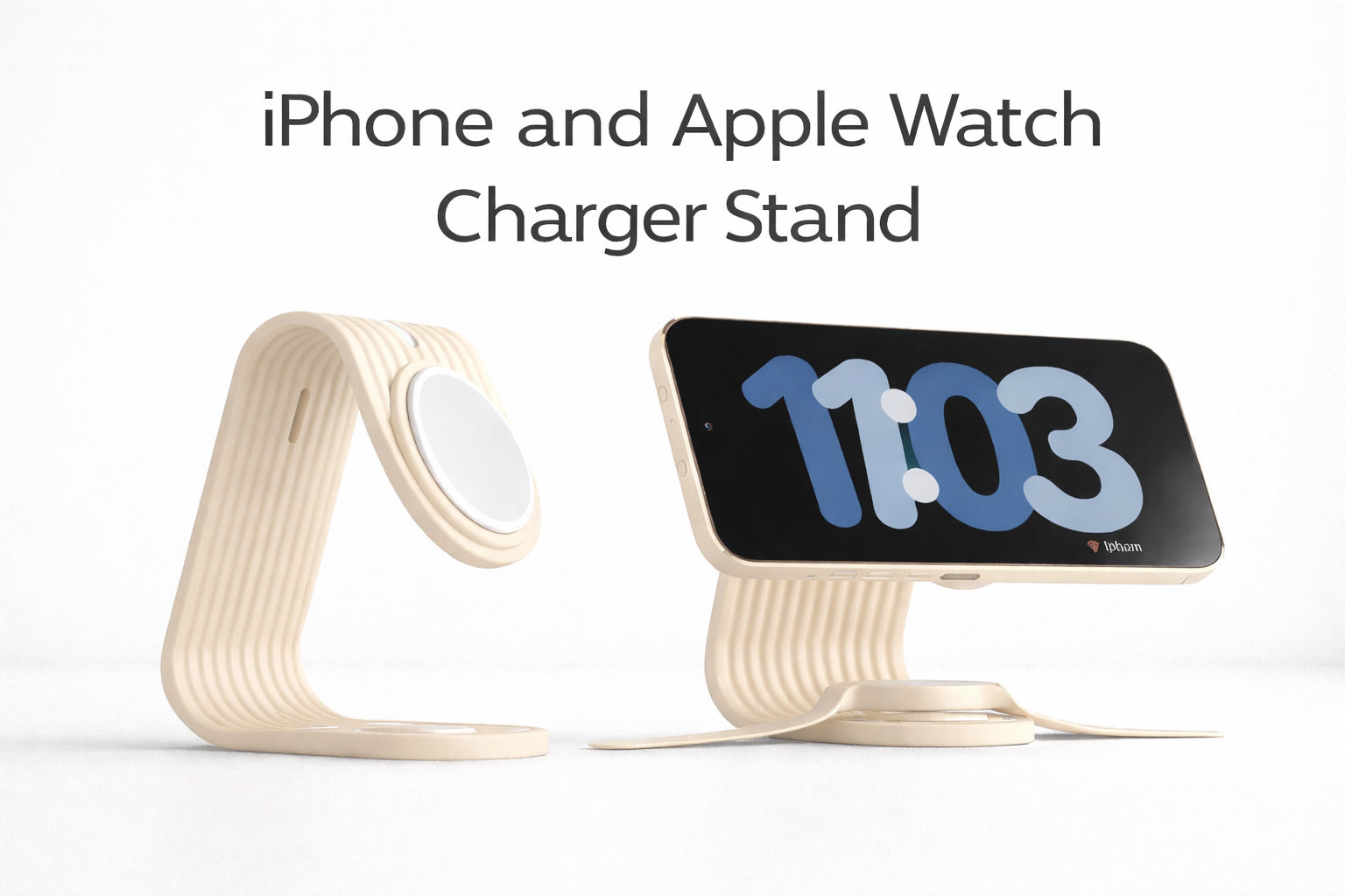 Wiggle iPhone and Apple Watch MagSafe Charging Stand