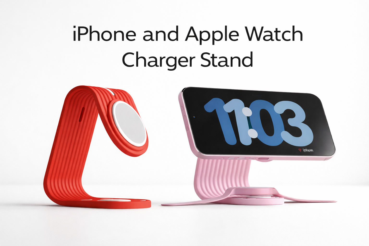 Wiggle iPhone and Apple Watch MagSafe Charging Stand