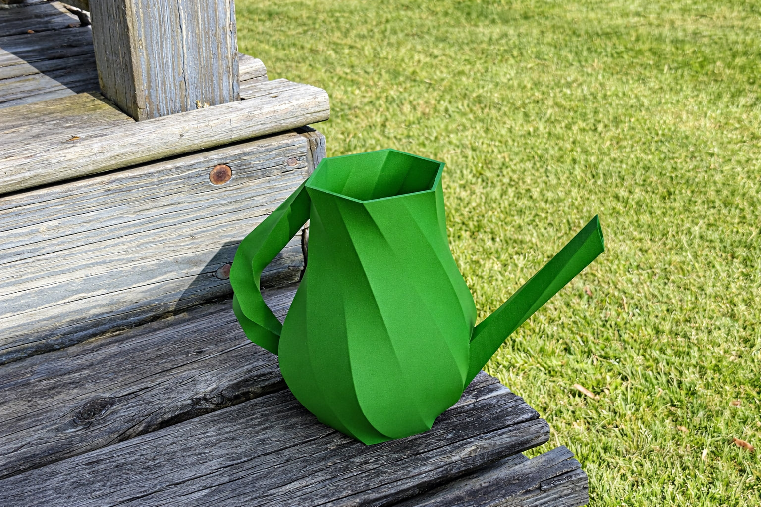 Twisted Watering Can
