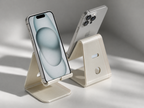 Minimalist Phone Stand – Slim & Wide Options, Charging Cable Slot